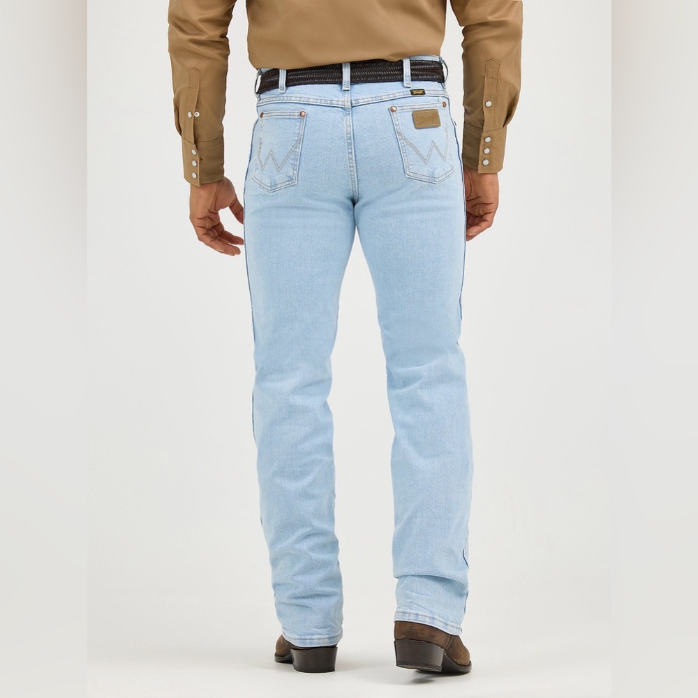 Wrangler Cowboy Cut Bleach Slim Fit Flex Stretch